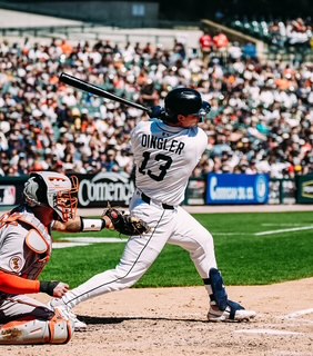 Tigers catcher Dillon Dingler